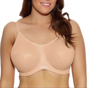 NWT Elomi Women's Energise Underwire Sports Bra in Size 44E EL8041